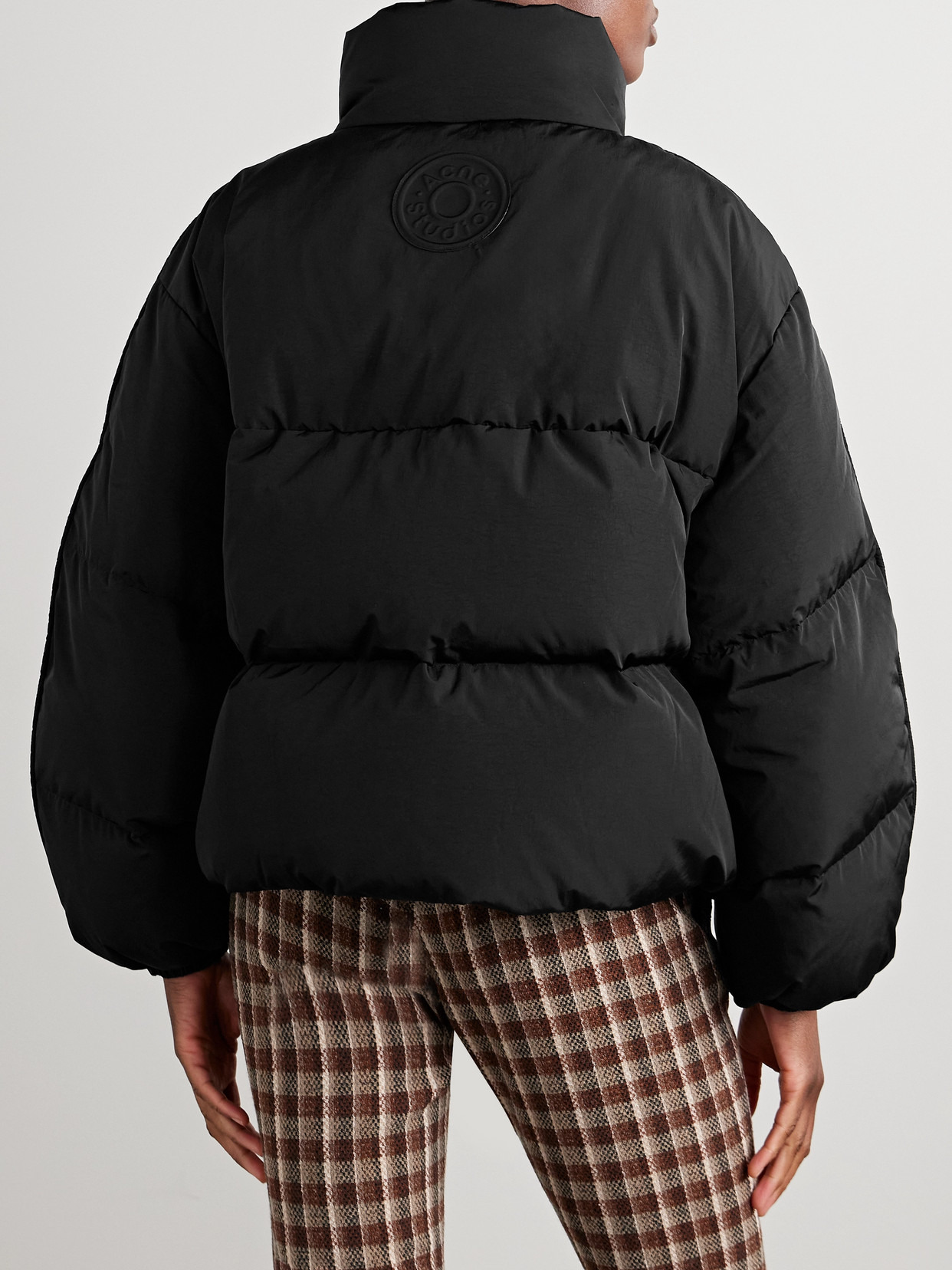 Cropped Quilted Shell Down Jacket - 3