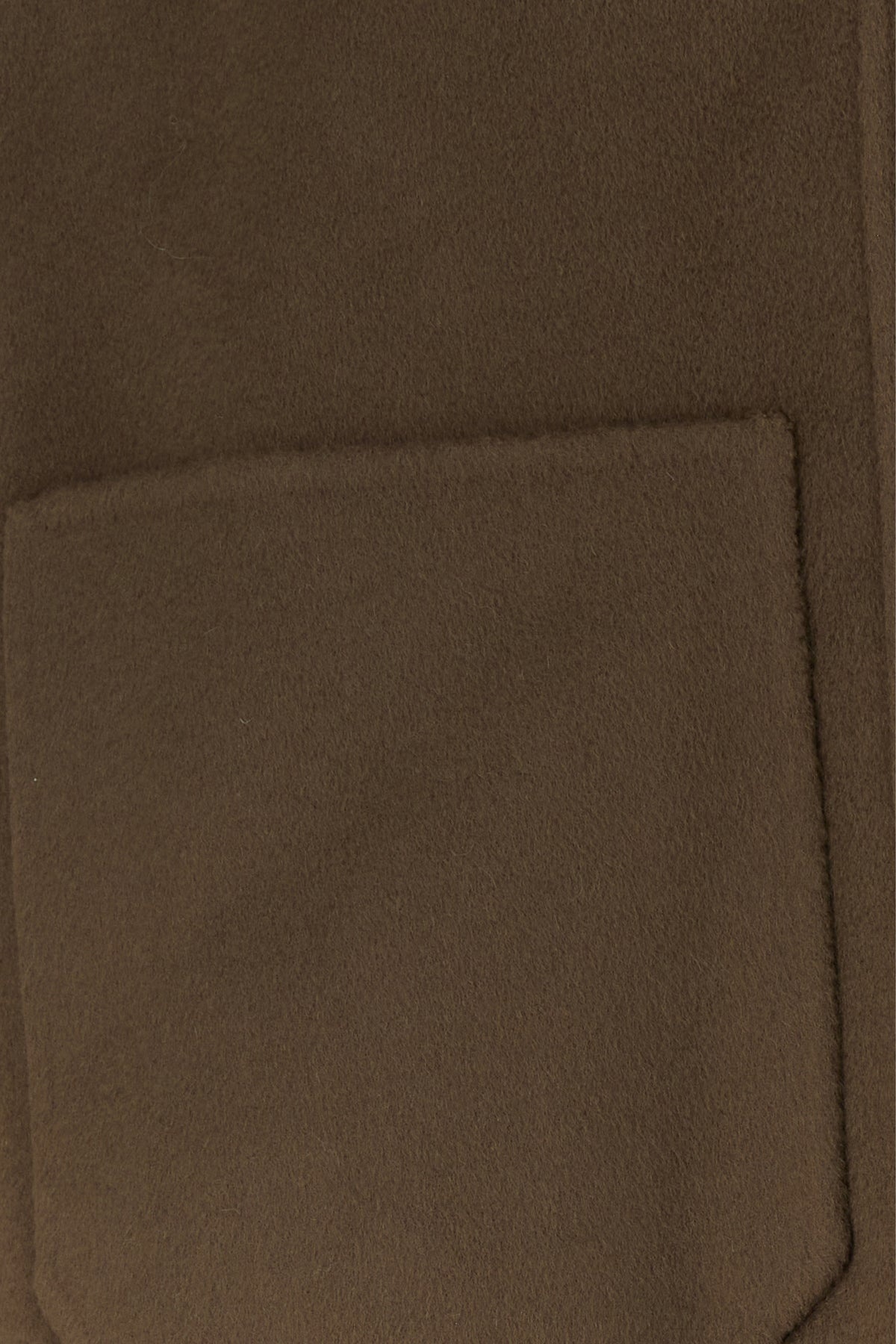 Chocolate wool blend oversize Dodie cardigan - 3