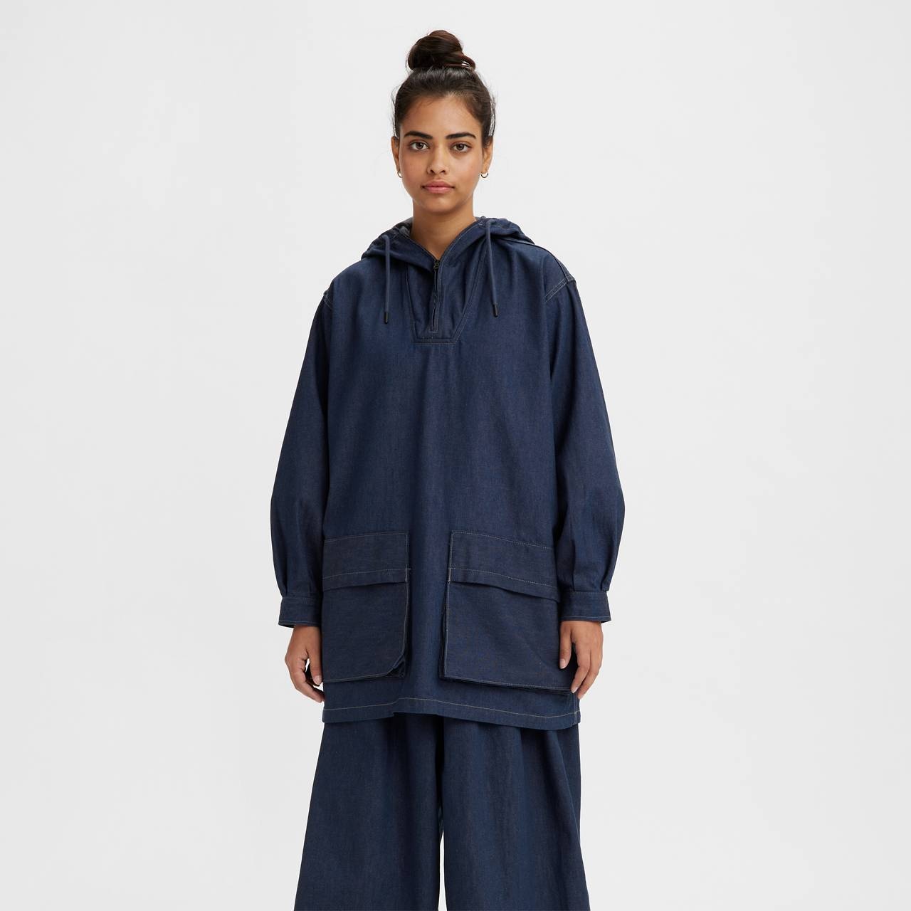 DENIM FAMILY SHORT PARKA - 3