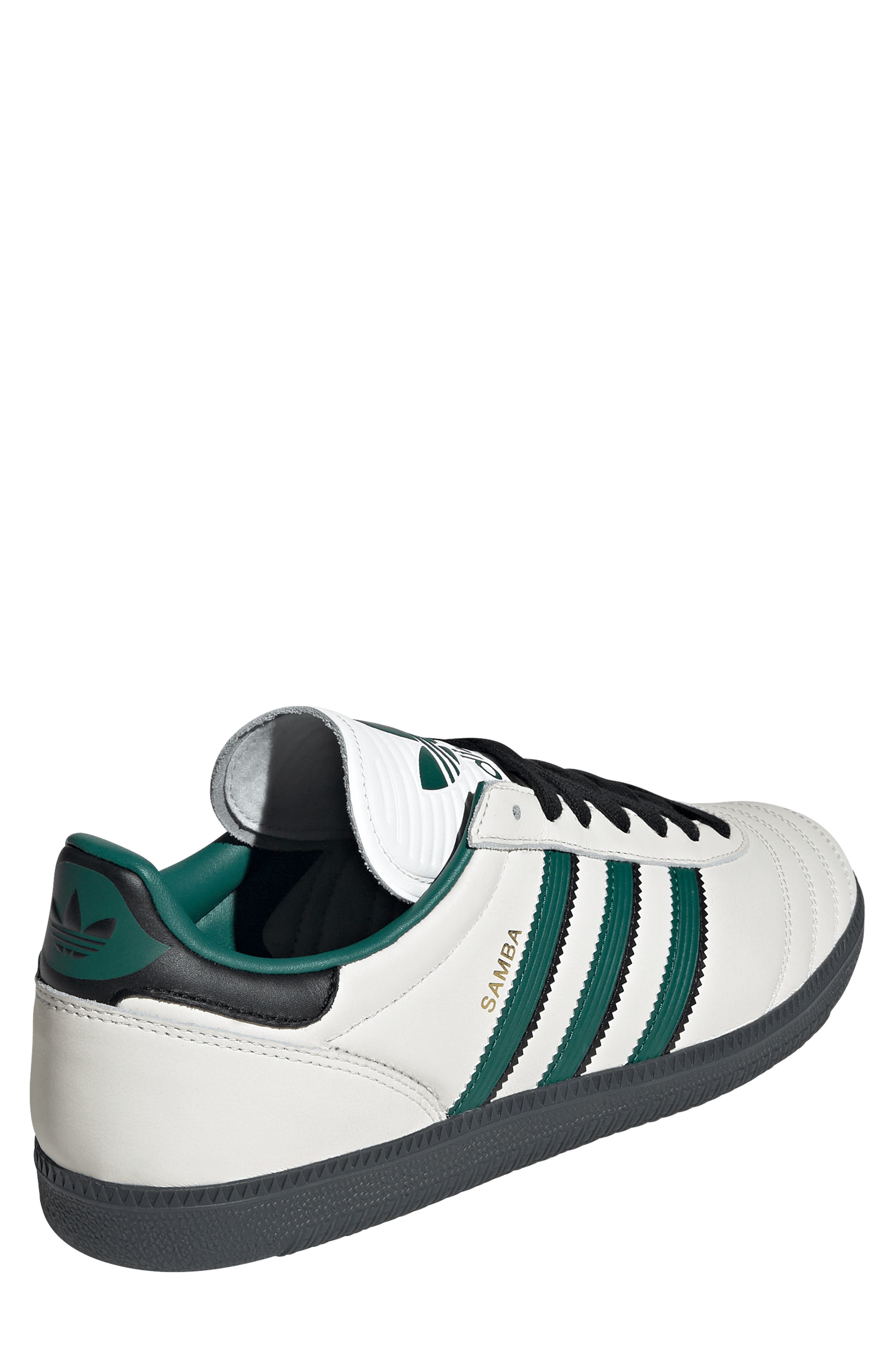 adidas Gender Inclusive Samba 62 Sneaker in White/Green/Carbon at Nordstrom - 2