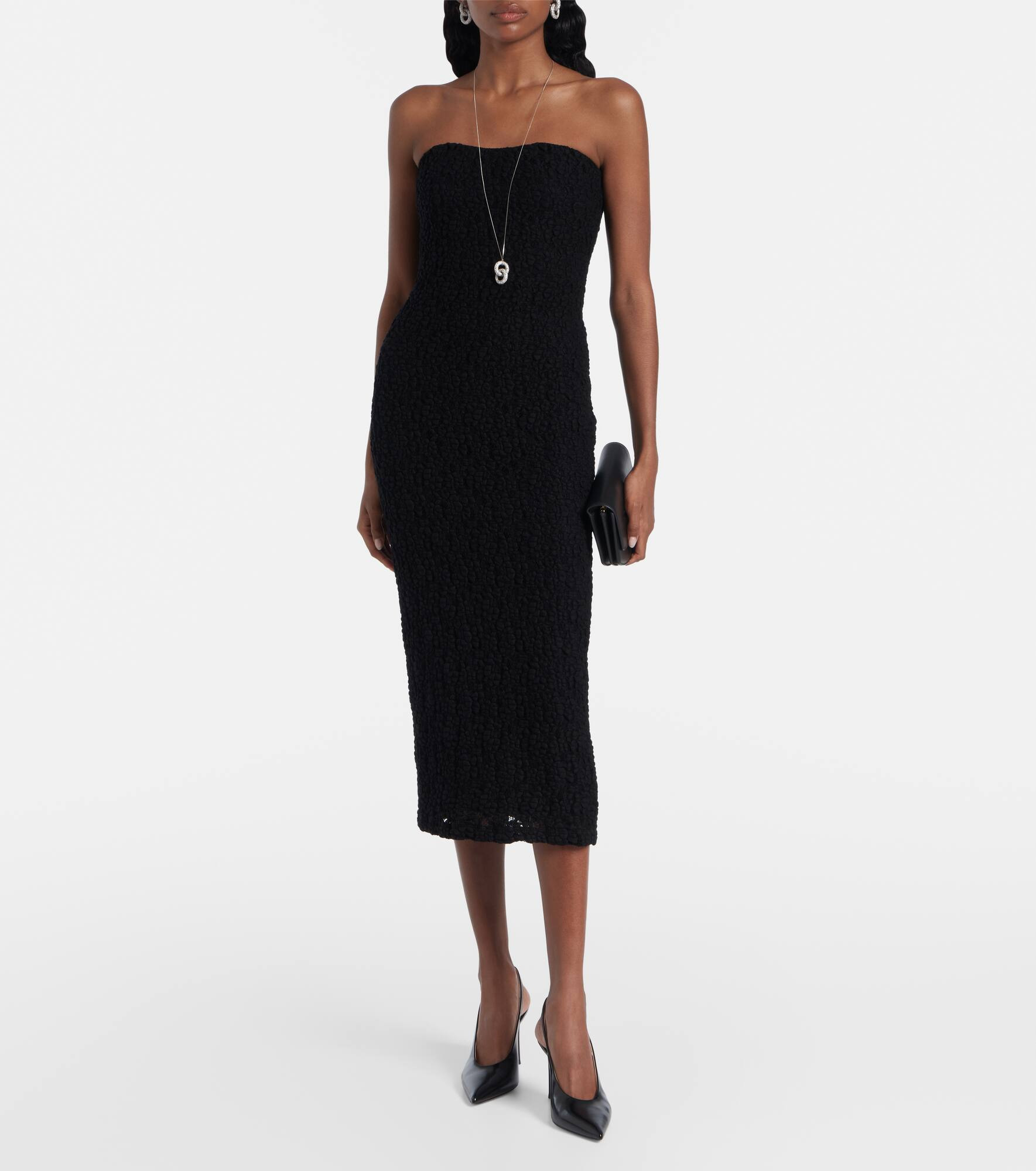 Elegante Luciana strapless midi dress - 2