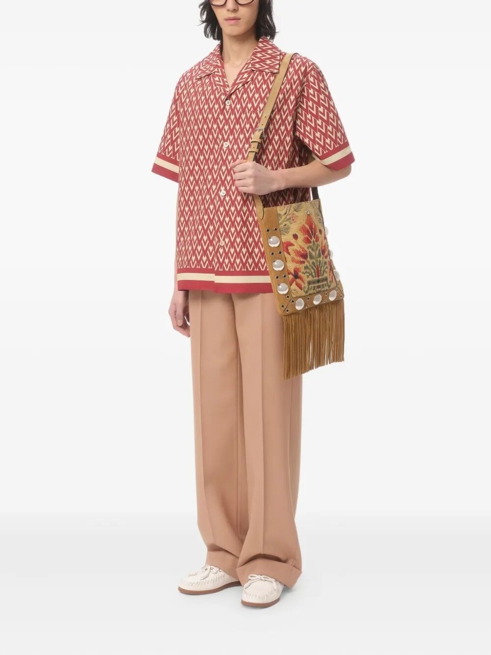 `Toute La V` Bowling Shirt - 2