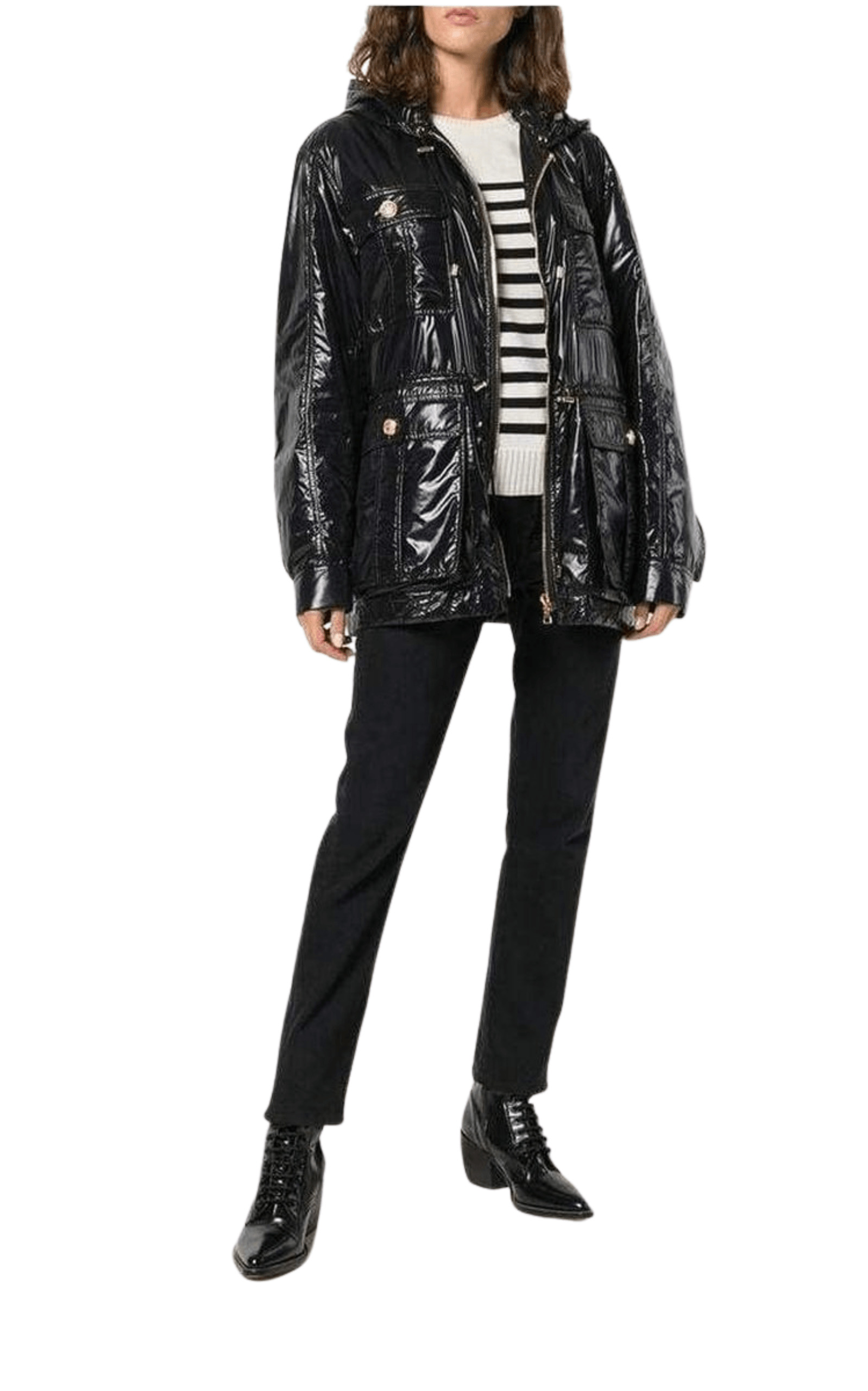 Multi-Pocket Parka Jacket - 2