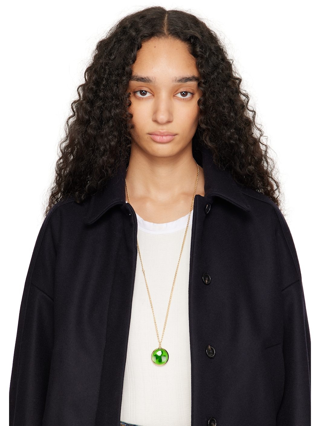 A. P.C. Gold Anastasia Barbieri Edition Fortuna Necklace - 2