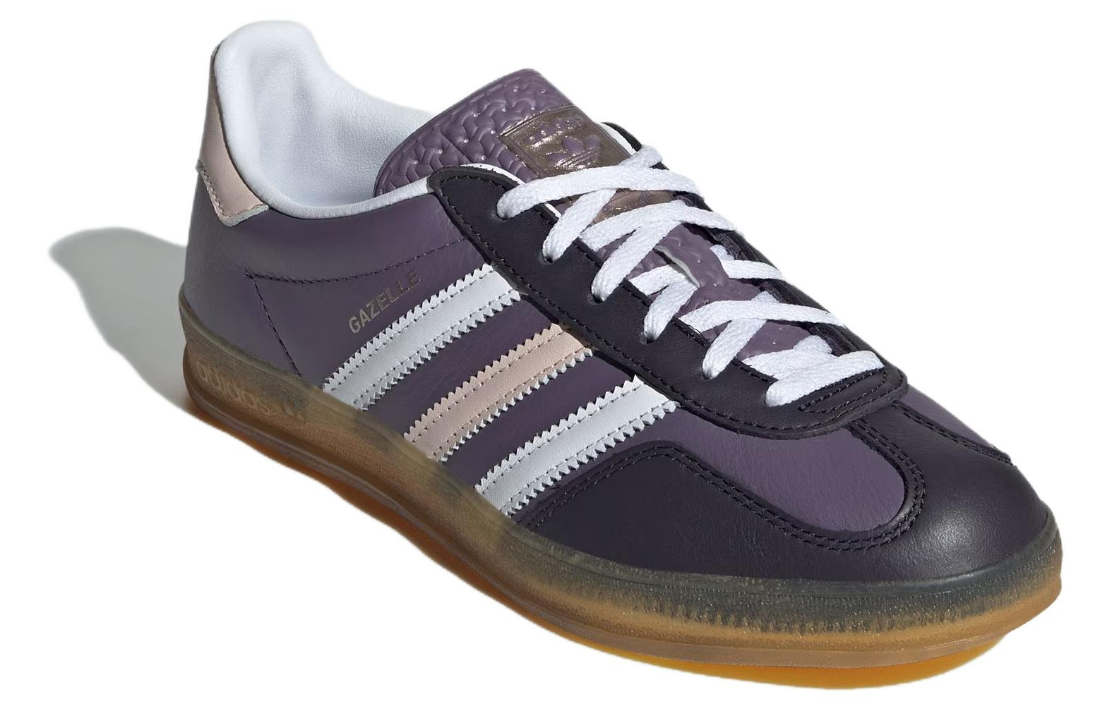 (WMNS) adidas Gazelle Indoor 'Shadow Violet Wonder Quartz' IE2956 - 4