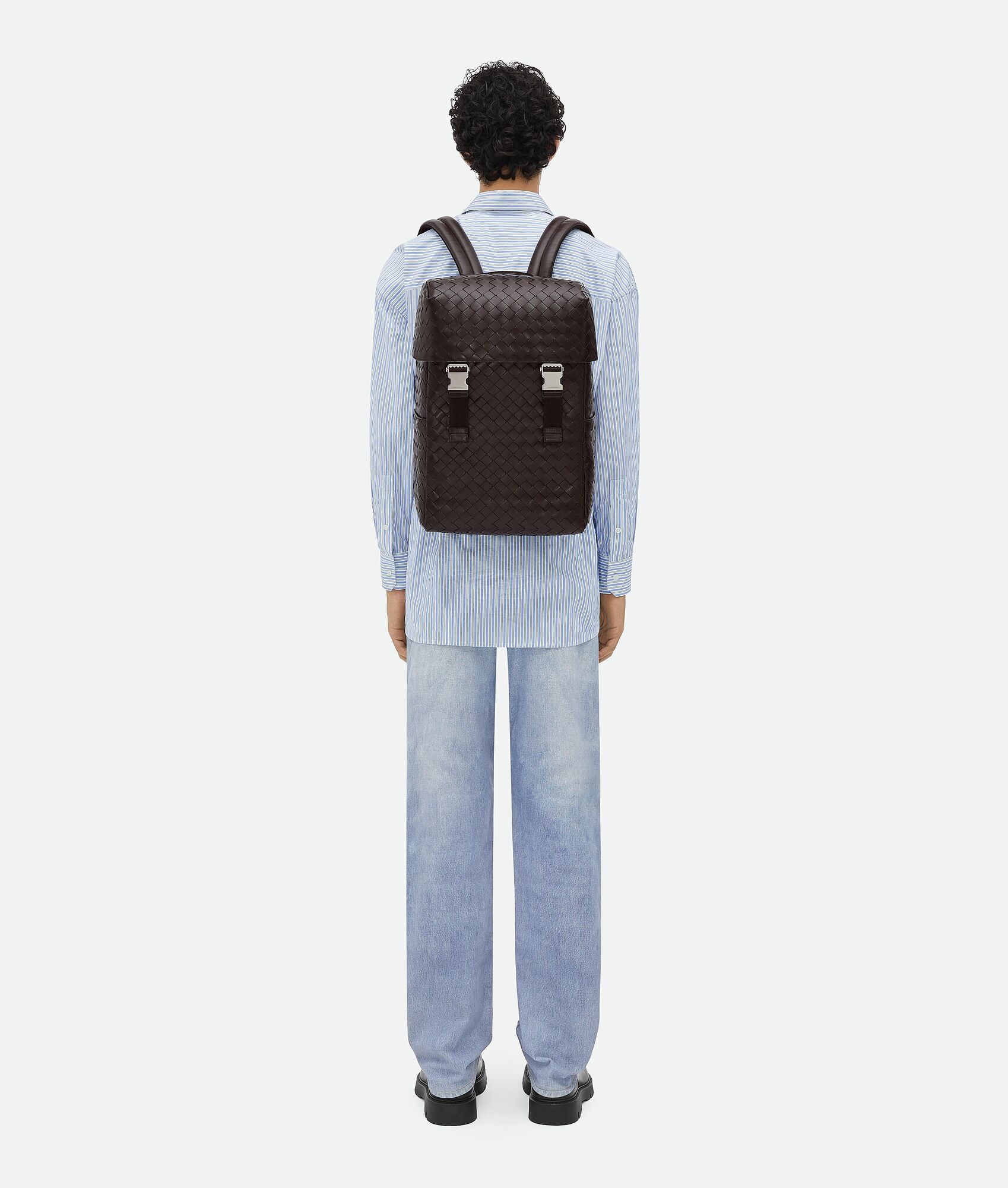 Intrecciato Flap Backpack - 5
