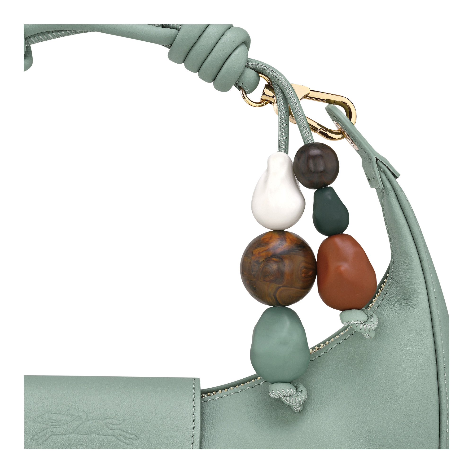 Le Pliage Xtra Shoulder bag Celadon - Leather - 5