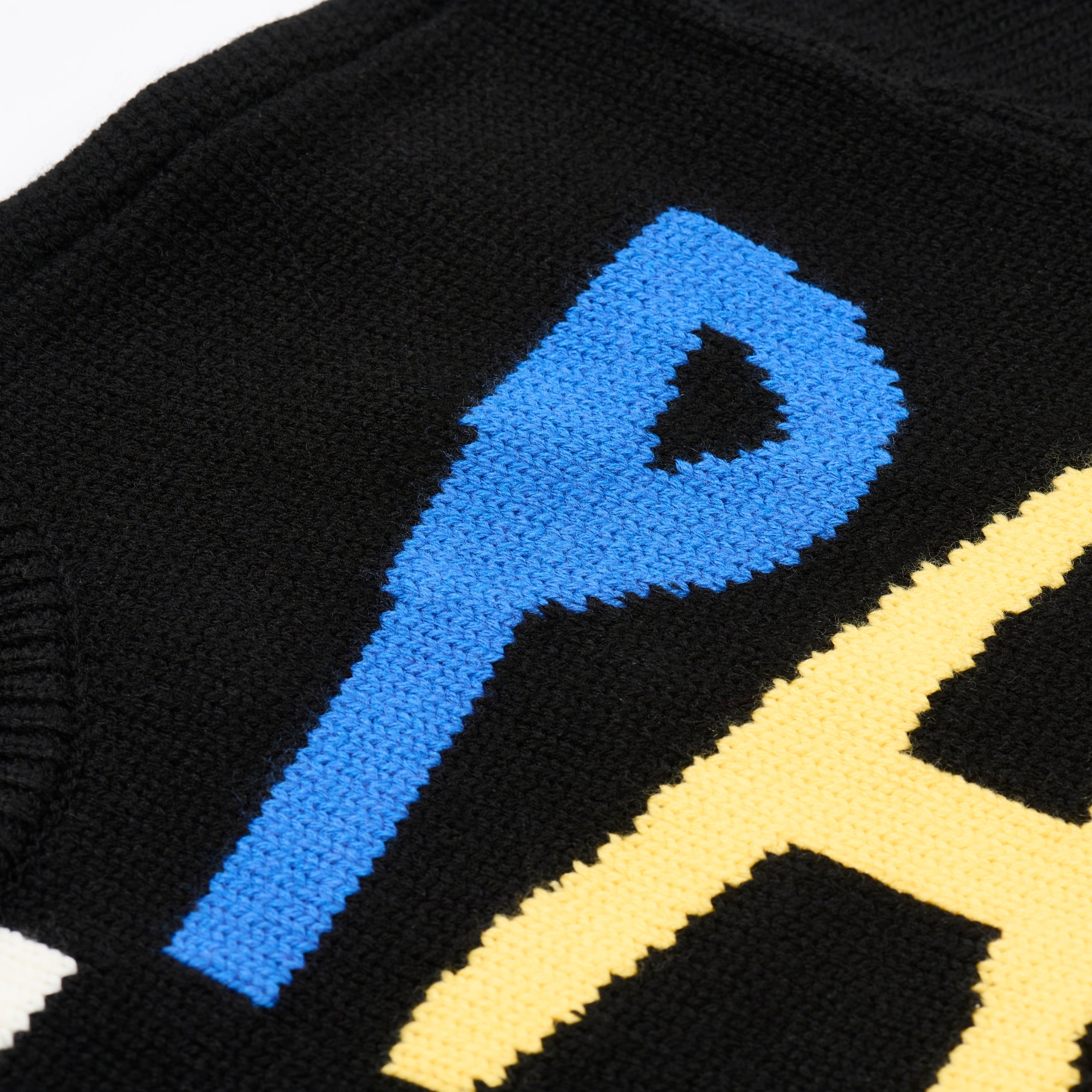 PALACE JCC+ KNIT CREW BLACK - 3
