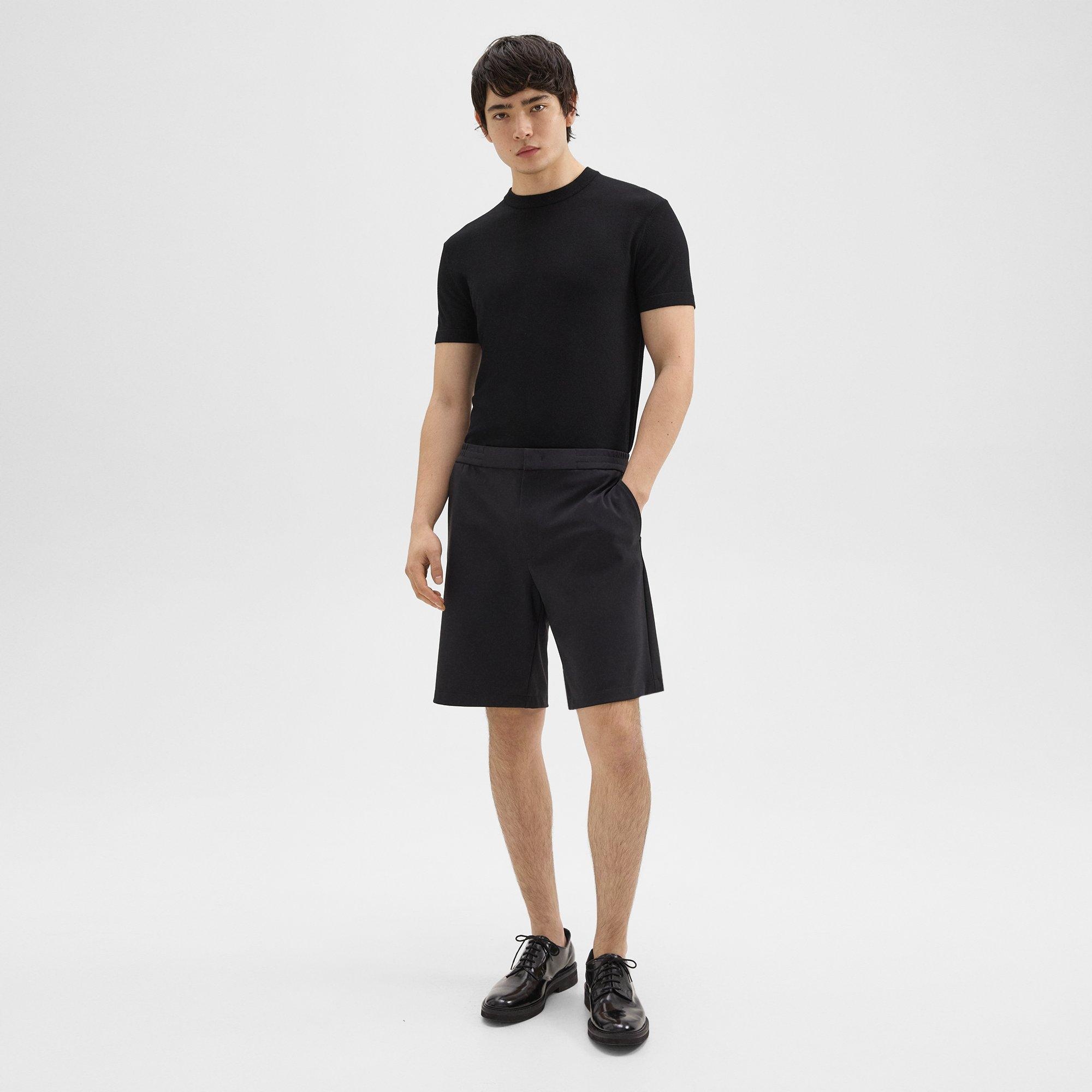 Curtis 9” Drawstring Short in Precision Ponte - 2