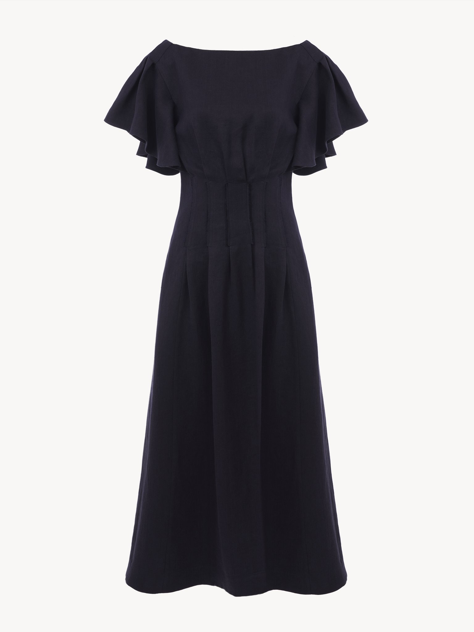 WING-SLEEVE DRESS - 4