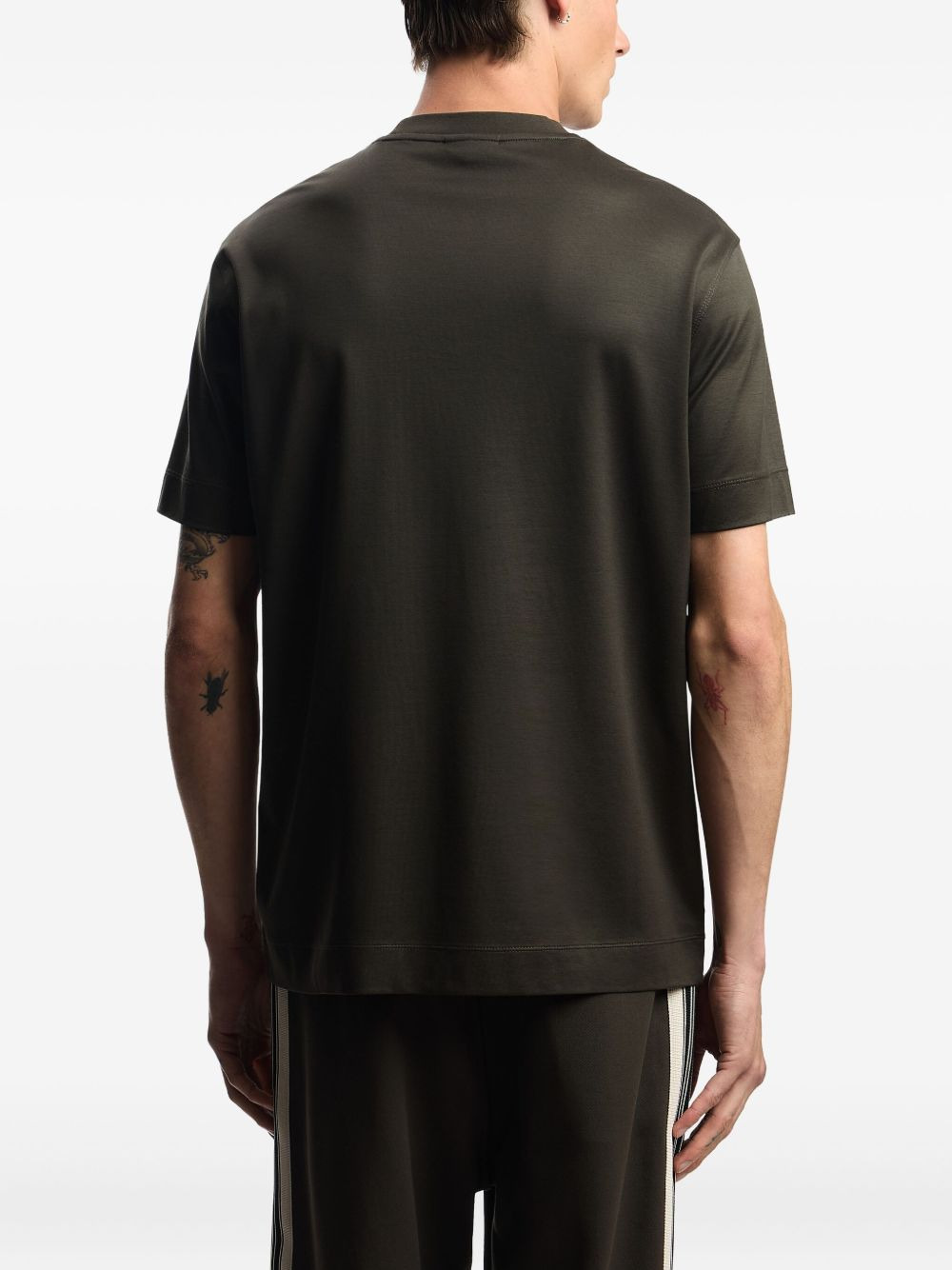 logo-embroidered T-shirt - 4
