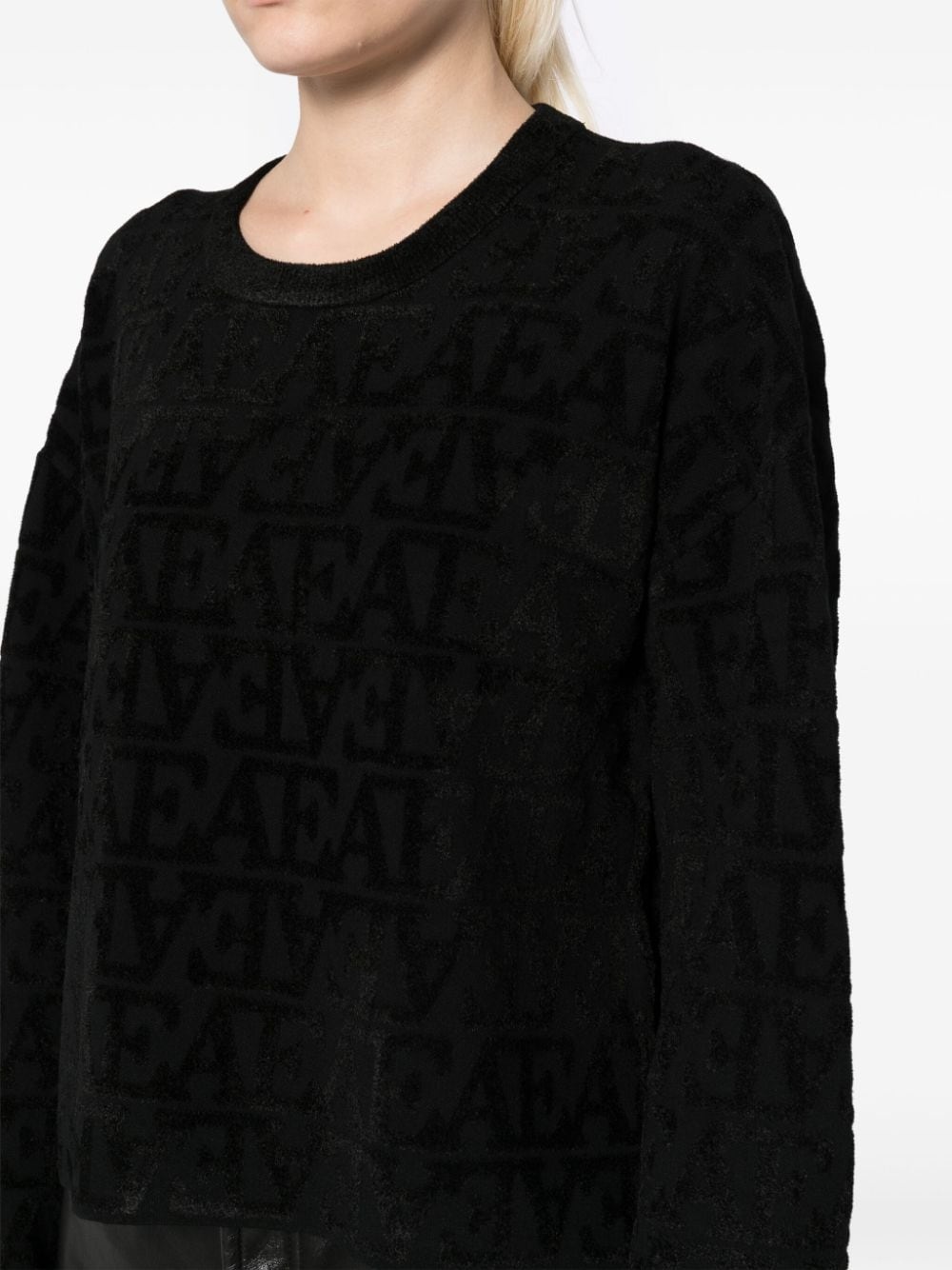 logo pattern jumper - 5