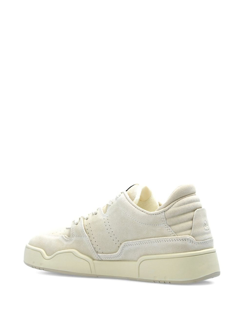 padded-collar suede sneakers 4