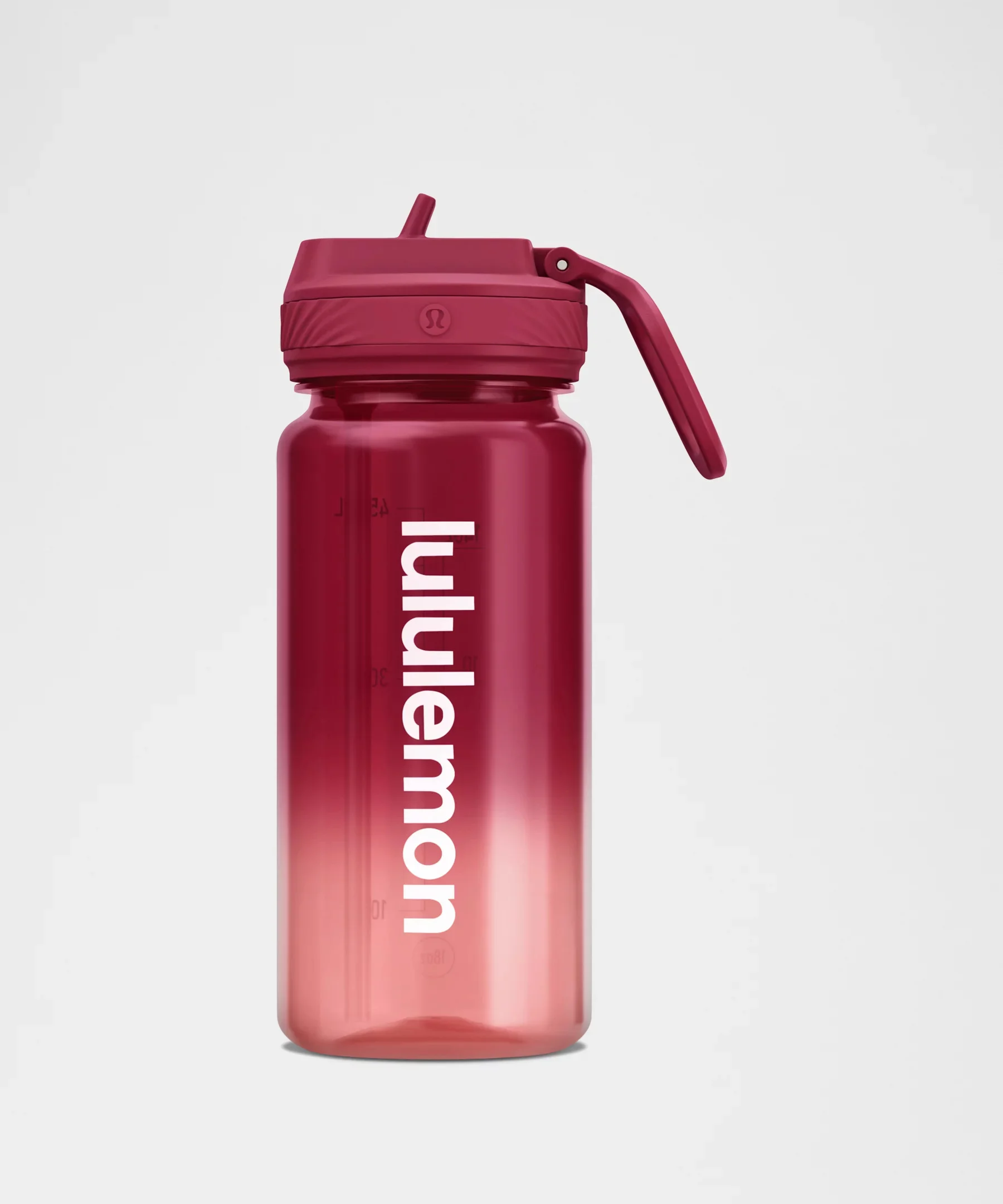 Back to Life Clear Bottle 18oz Straw Lid *Ombre - 1