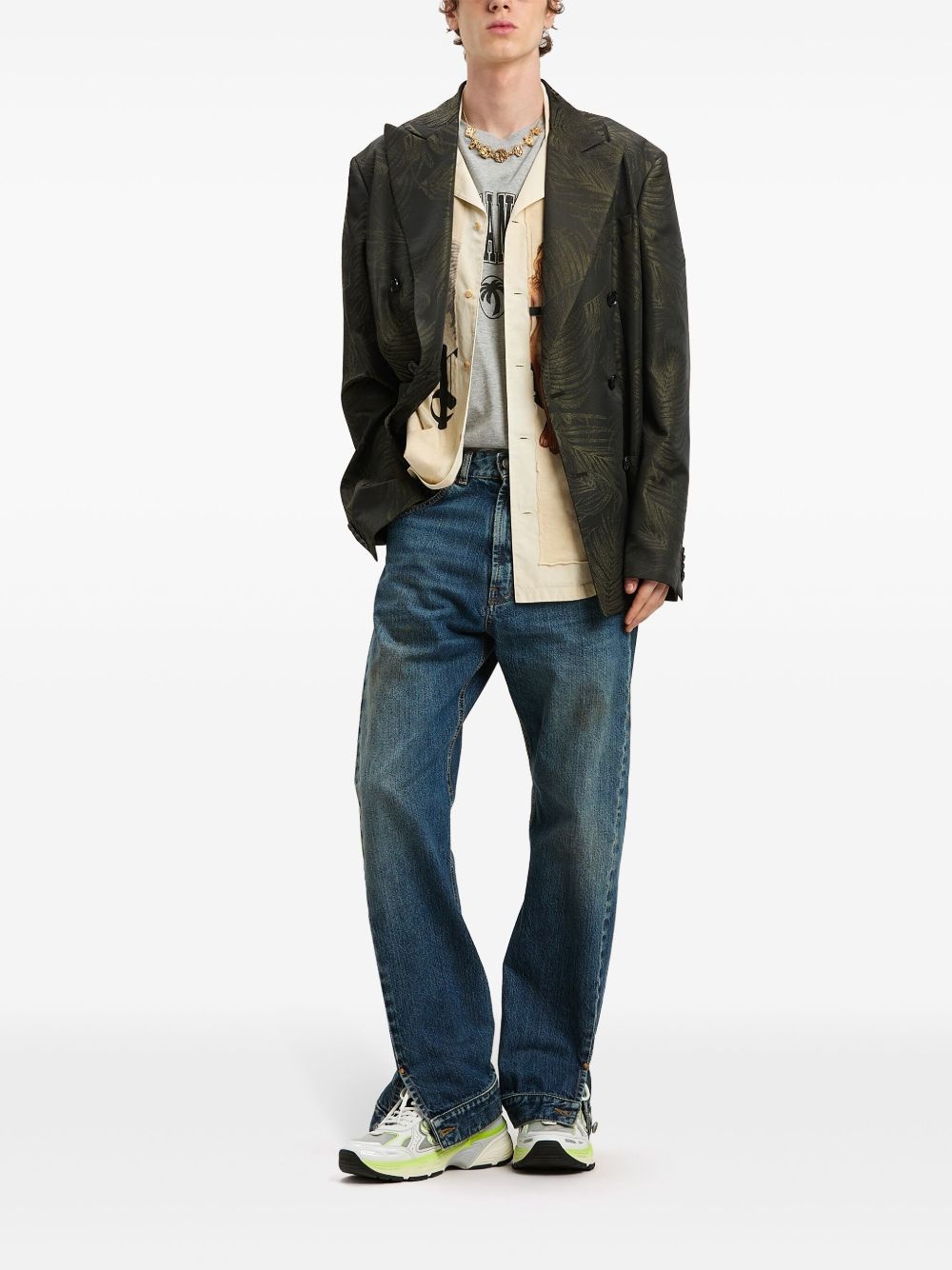straight-leg jeans - 2