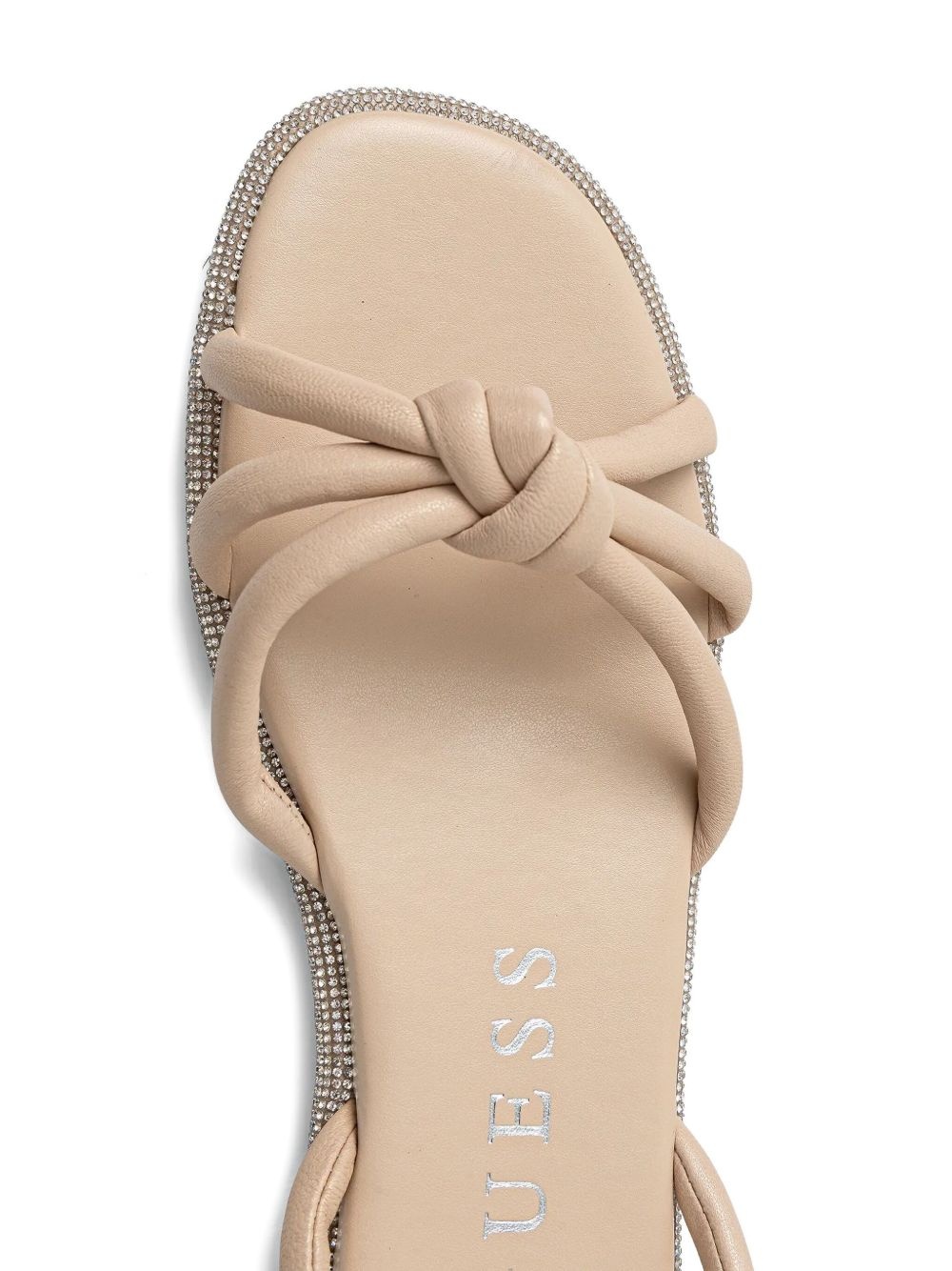 leather flat sandals - 4