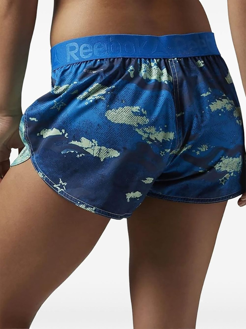 Reebok camouflage-print shorts outlook