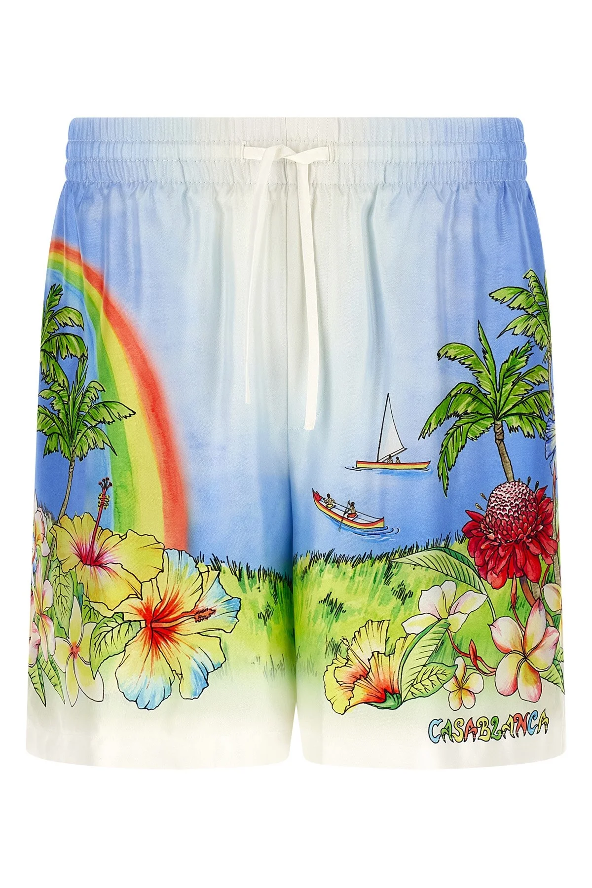 'Aloha' Bermuda Shorts - 1