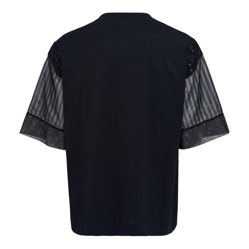 Simone Rocha Trapped Lace Patchwork T-Shirt outlook