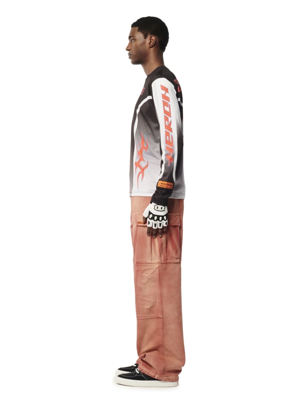 Distressed Canvas Cargo Pants - 3