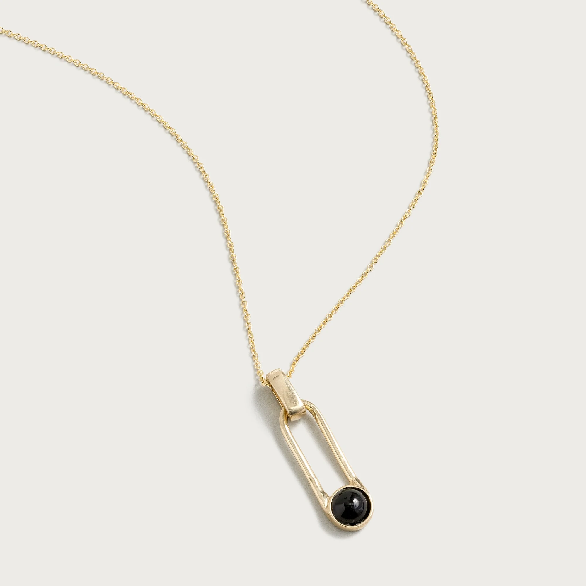 Odette New York® aura black onyx necklace - 1