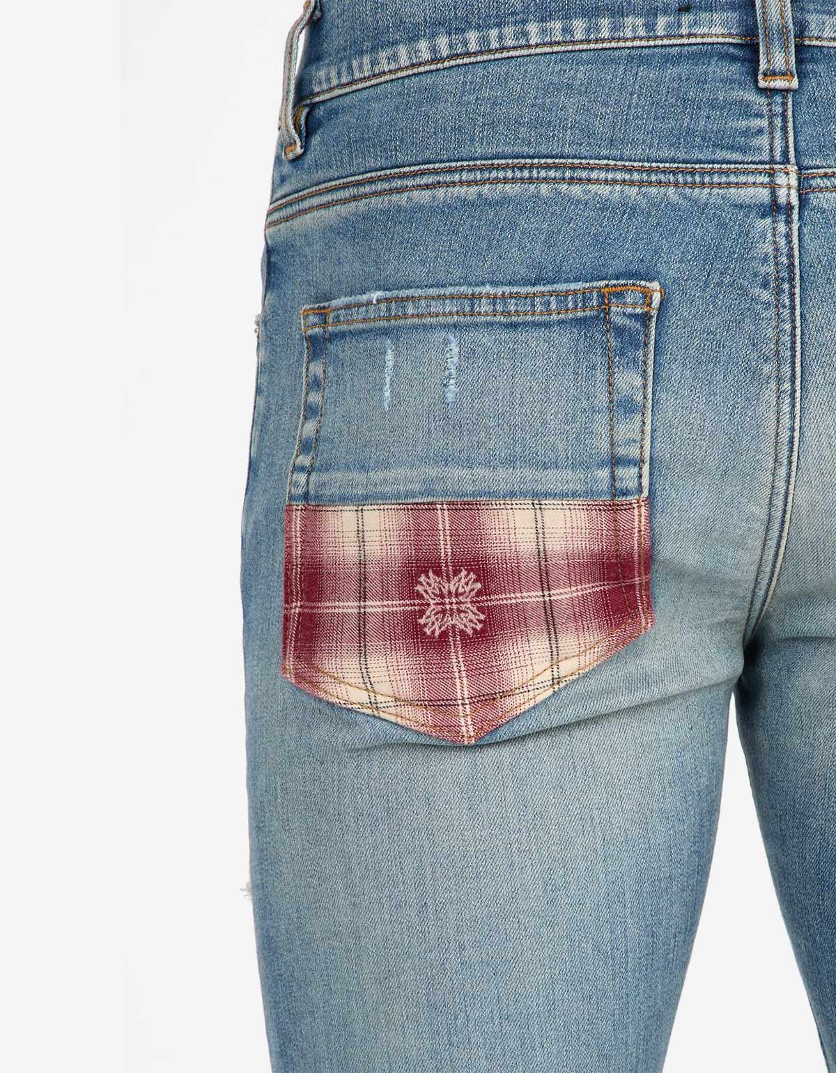 Amiri Blue MA Quad Plaid MX1 Jeans - 3