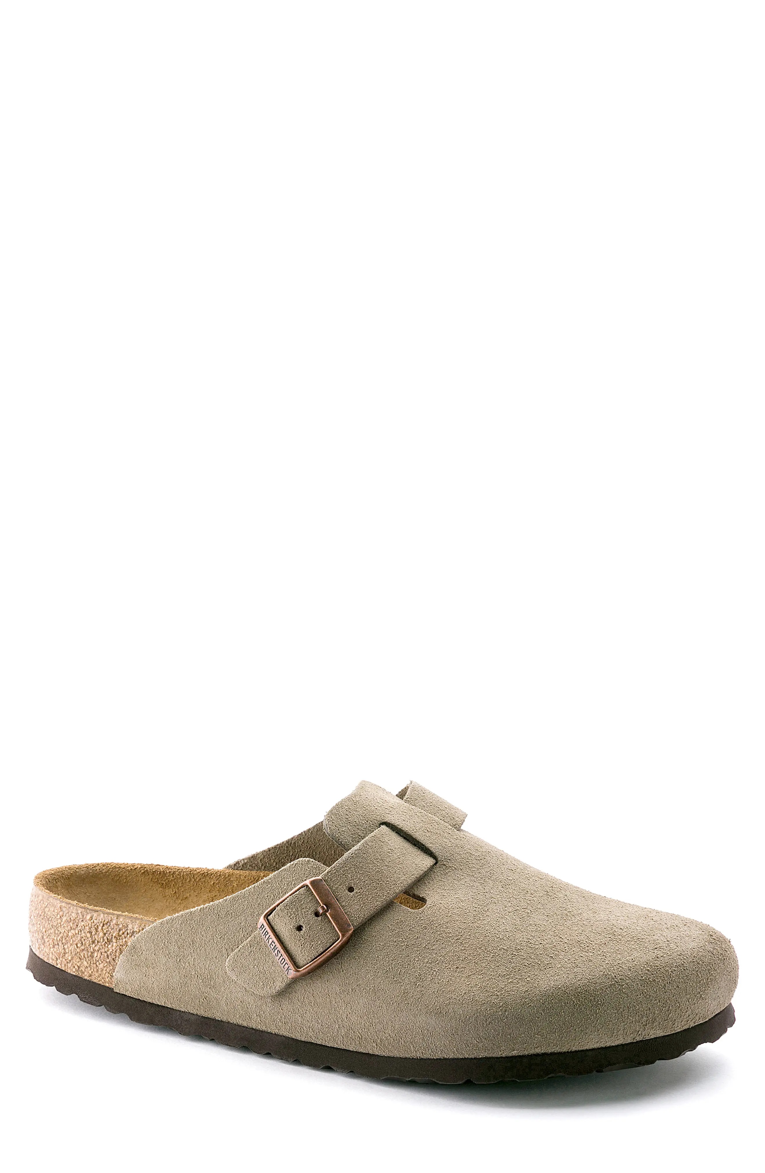 'Boston Soft' Suede Clog - 1