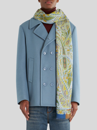 Etro ORNAMENTAL PAISLEY WOOL AND SILK SCARF outlook