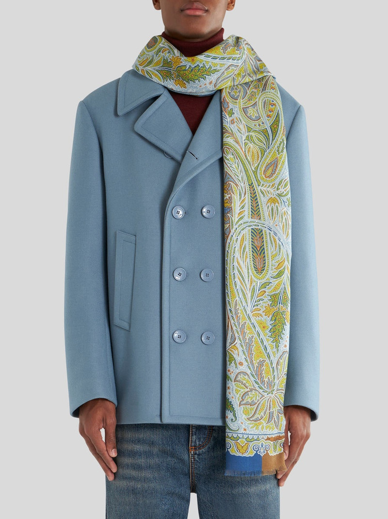 Etro ORNAMENTAL PAISLEY WOOL AND SILK SCARF outlook