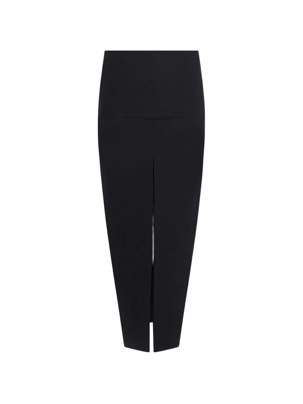 front-slit midi skirt - 1
