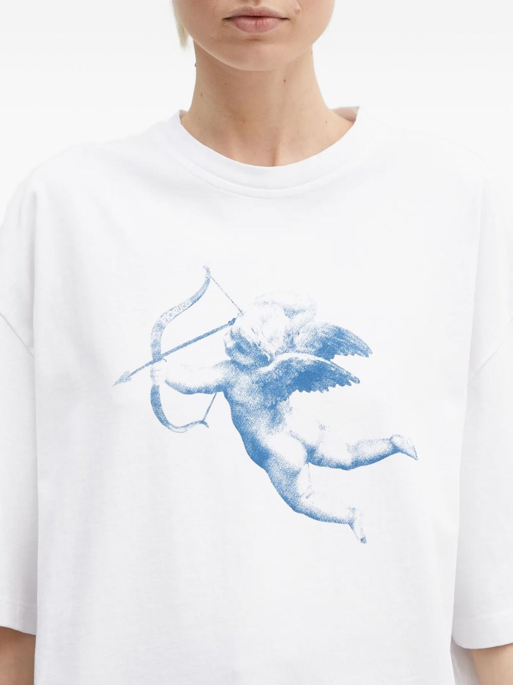 cupid-print T-shirt - 5