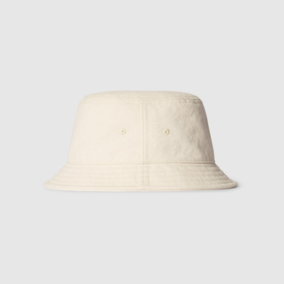 GUCCI Gucci canvas bucket hat outlook