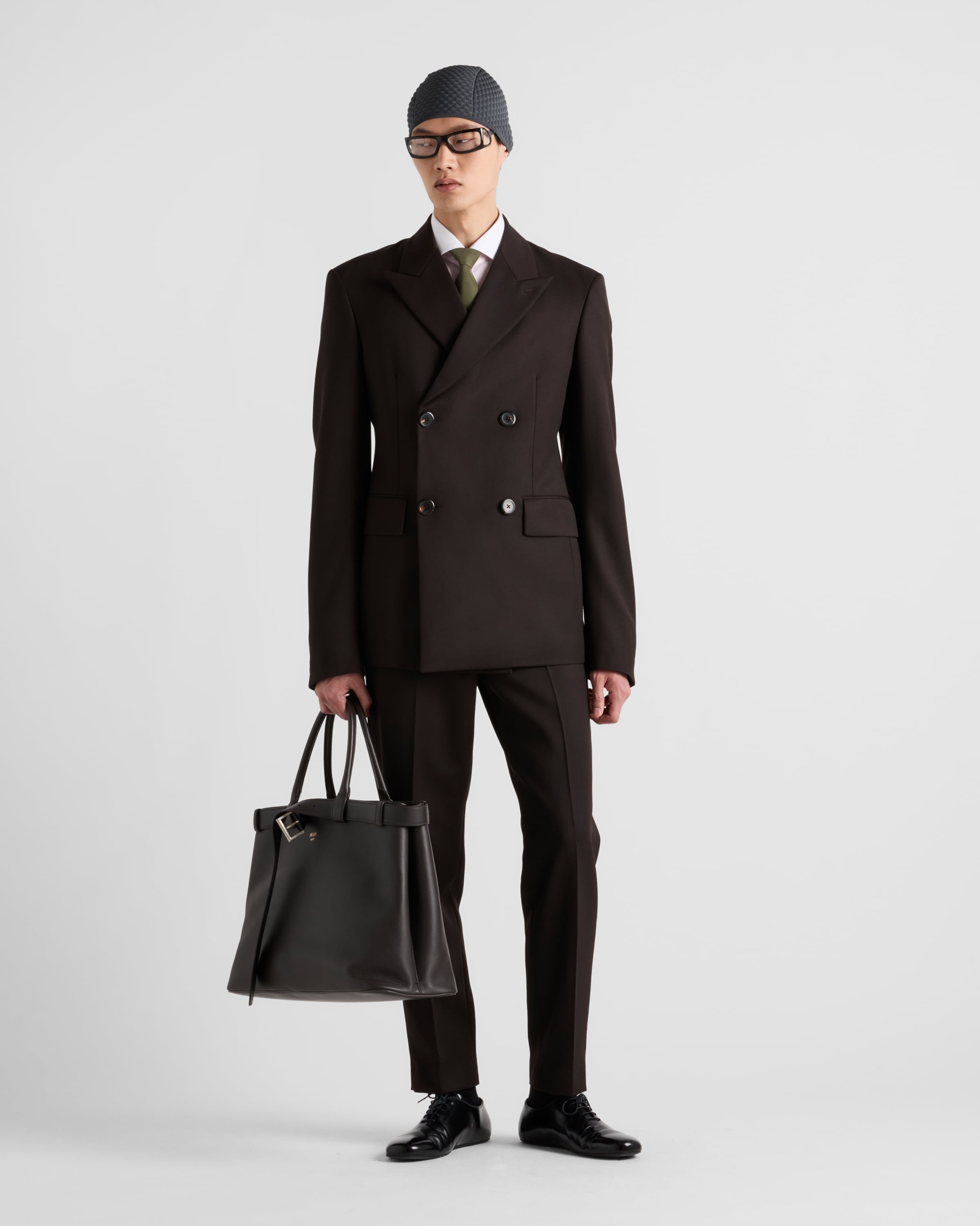 Prada Double-breasted wool jacket | REVERSIBLE