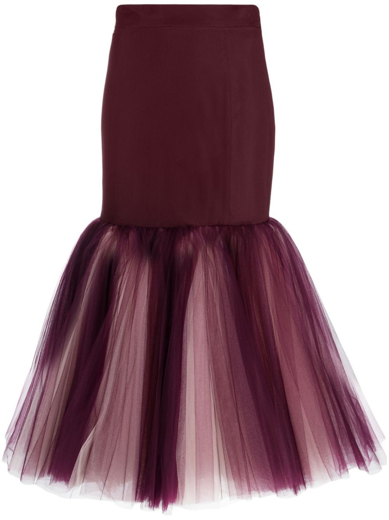 fishtail pencil midi skirt 1