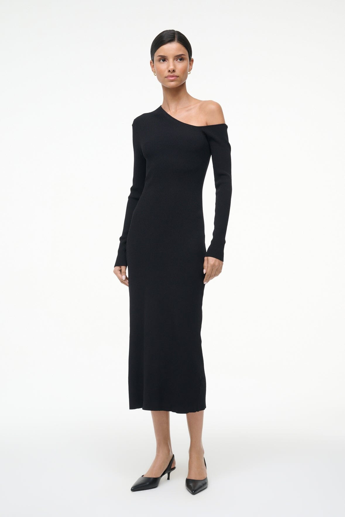 STAUD LOIS DRESS BLACK - 3