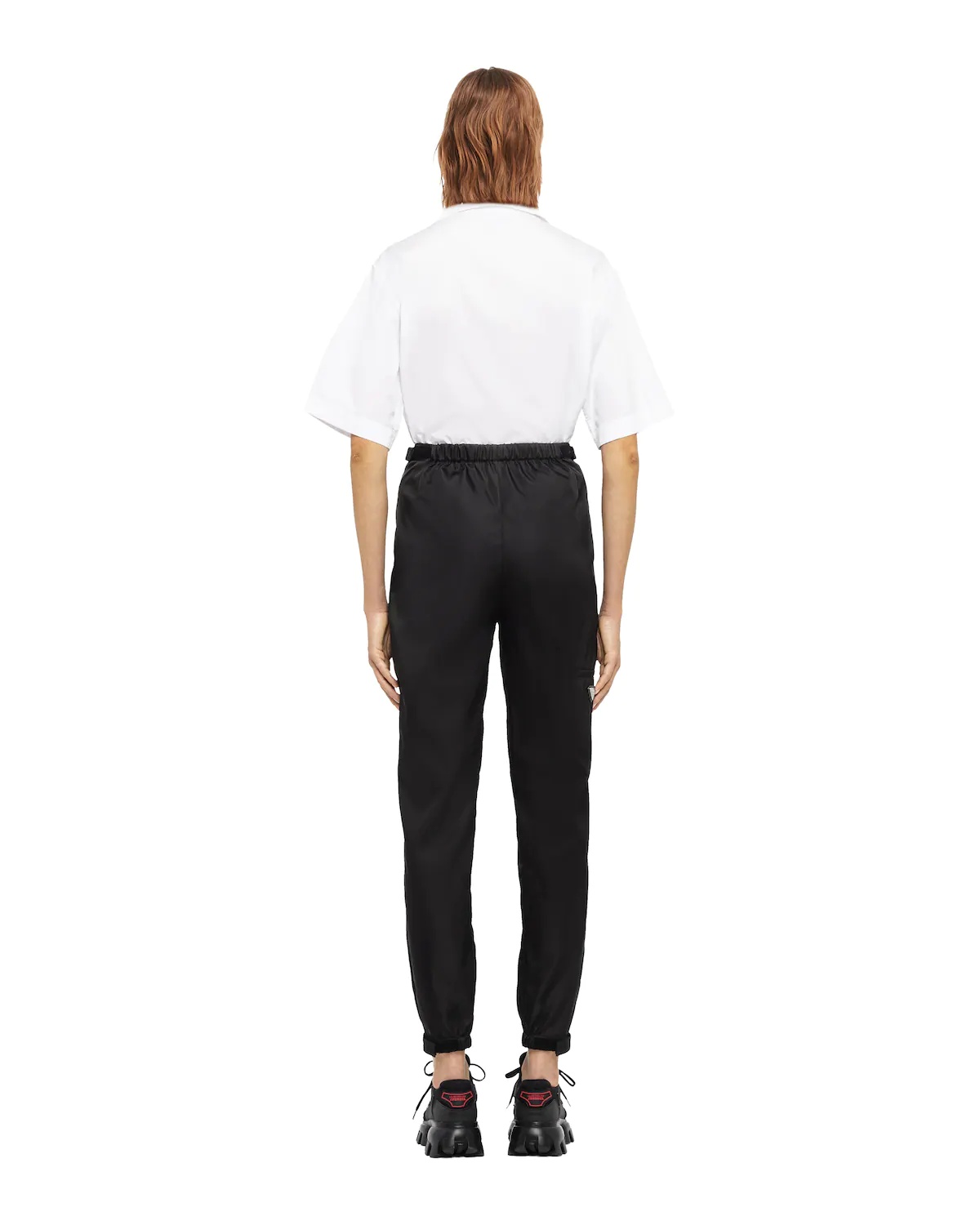 Re-Nylon gabardine trousers - 4