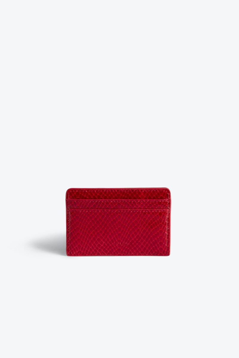 Zadig & Voltaire ZV Pass Embossed Card Holder outlook