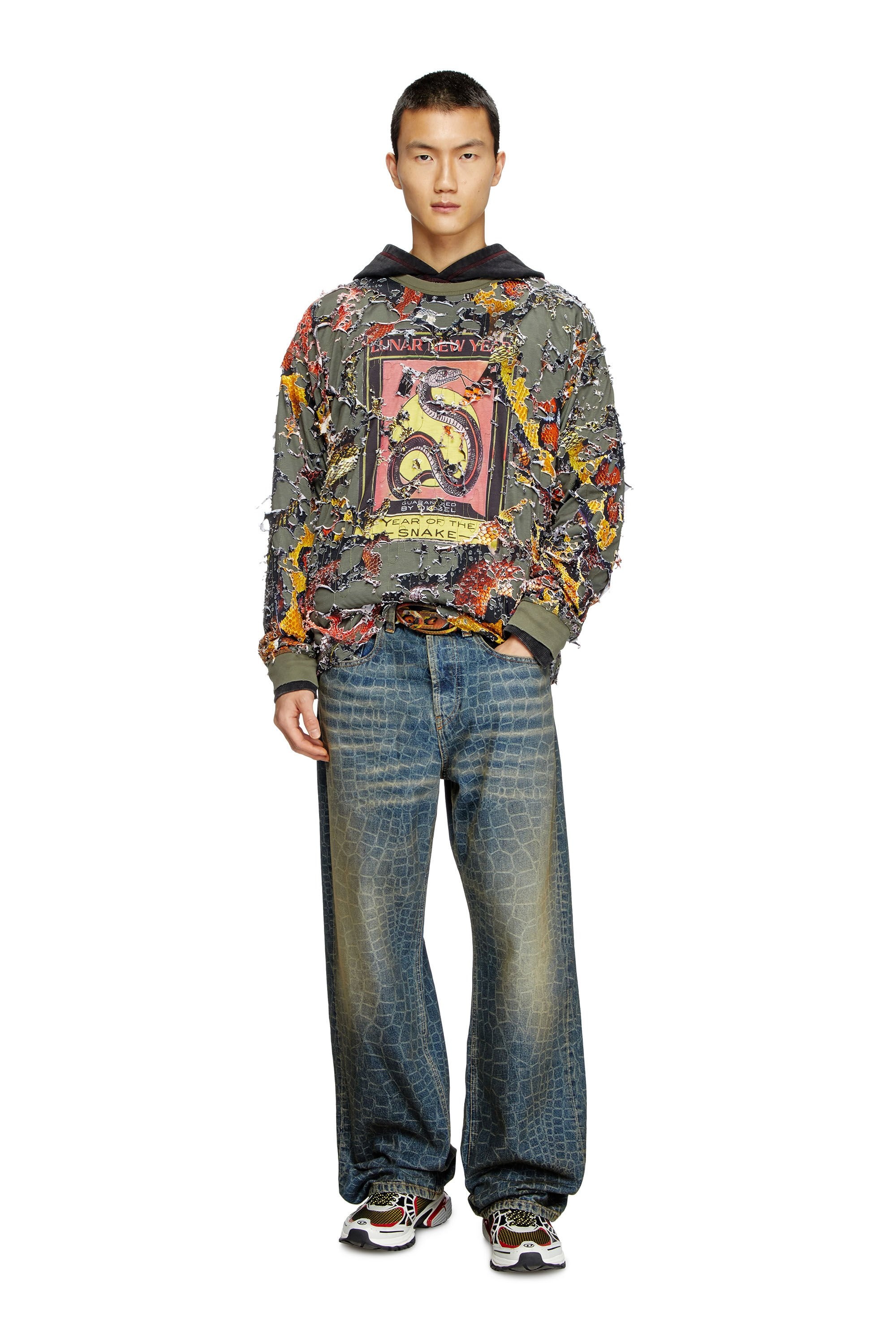 Diesel CL-T-BOXT-LS-DEVOR-SNAKE | REVERSIBLE