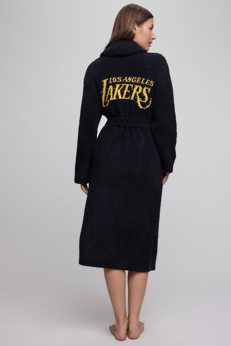 CozyChic® Los Angeles Lakers™ Unisex Robe 3