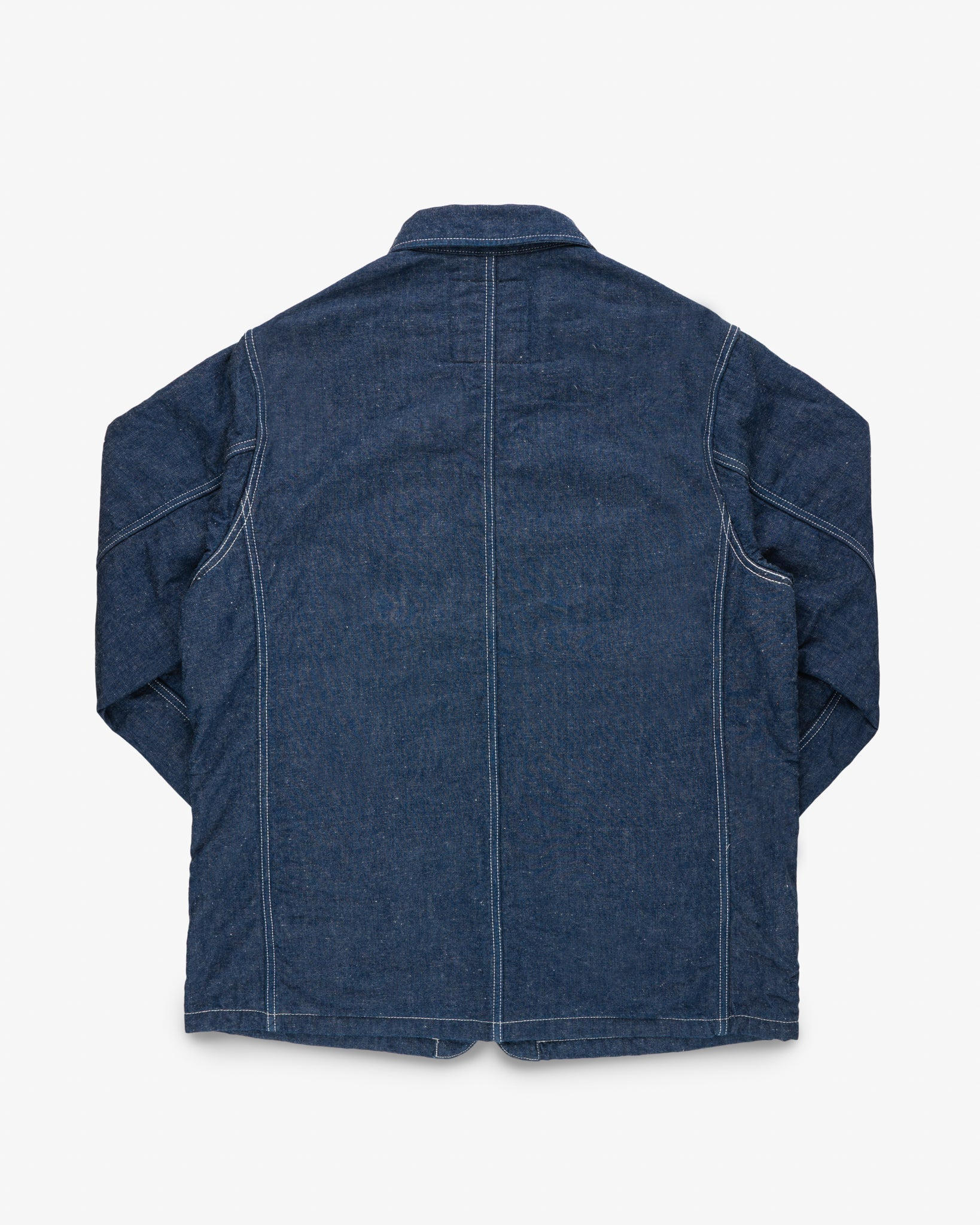 IHJ-149-IND 10oz Selvedge Denim Blanket Lined Chore Jacket Indigo - 10