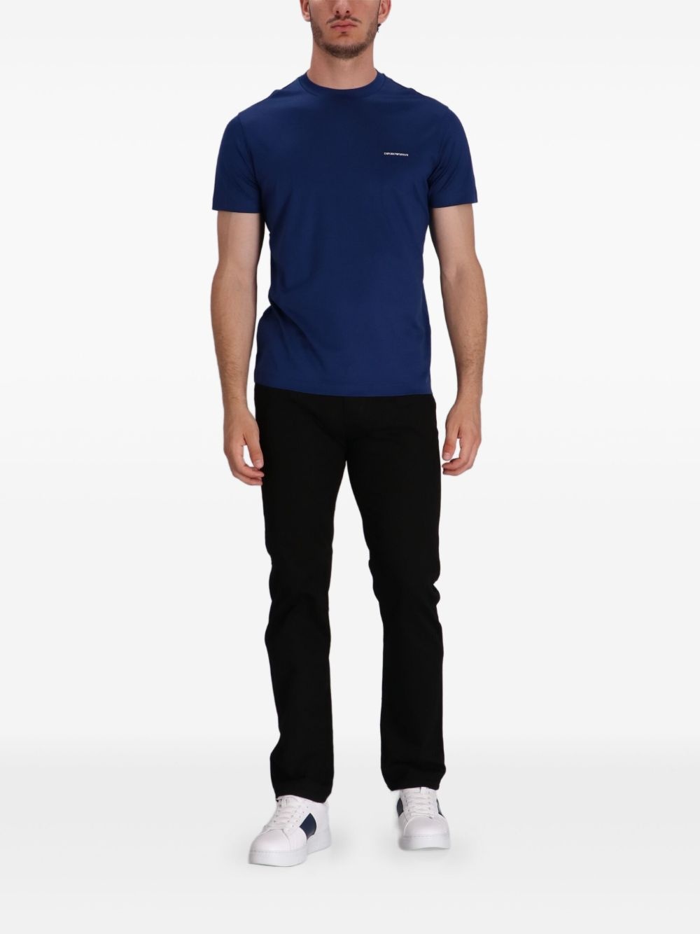 logo-detail crew-neck T-shirt - 2