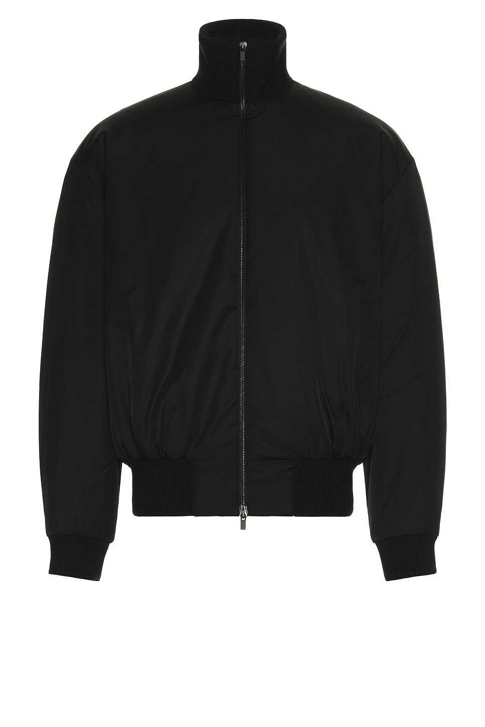High Neck Bomber Jacket - 1