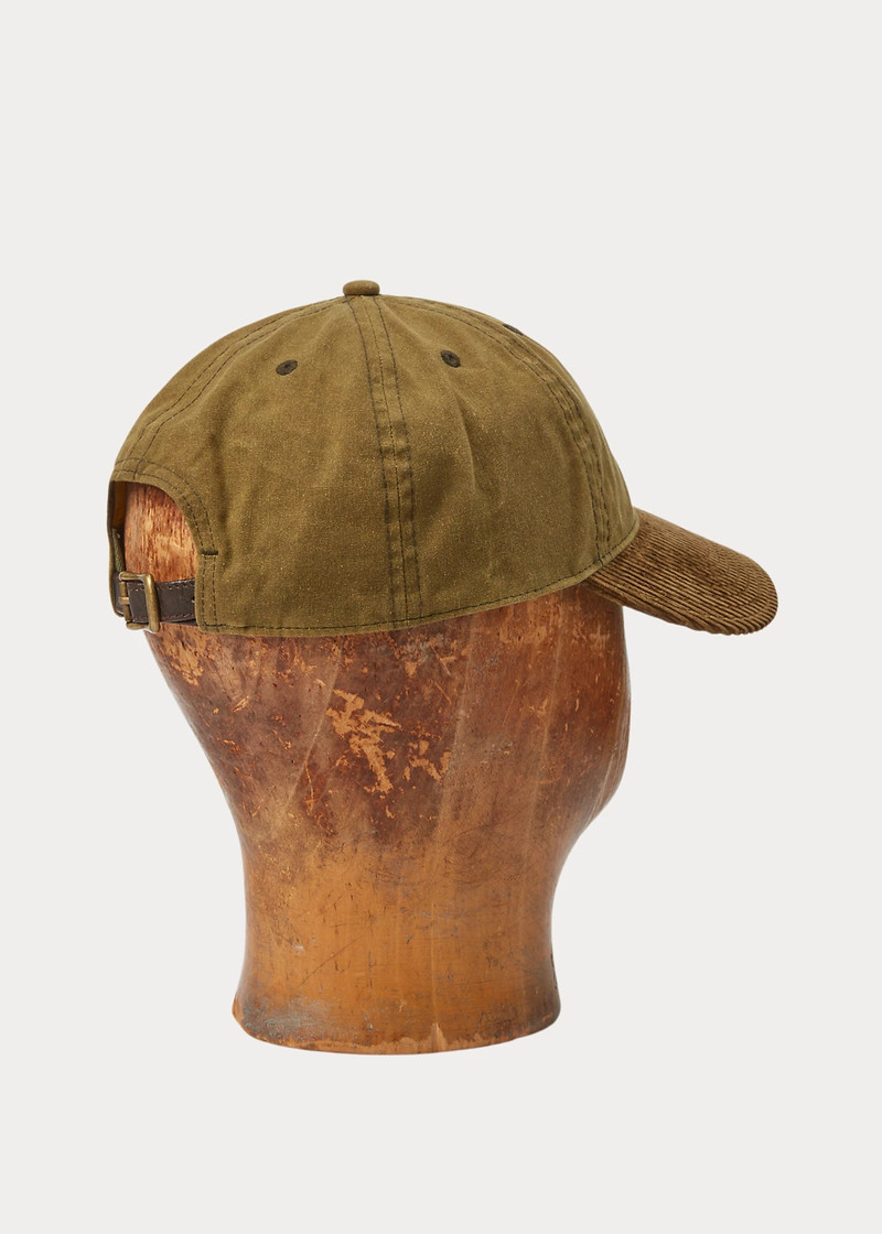 RRL by Ralph Lauren Oilcloth Ball Cap outlook
