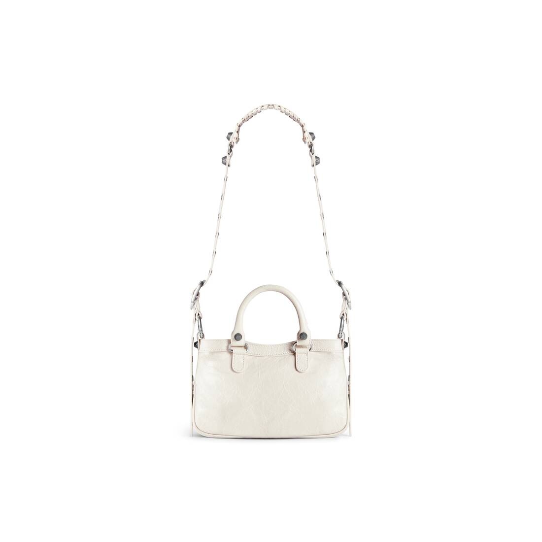 Women's Neo Cagole Small Tote Bag  in Off White - 4