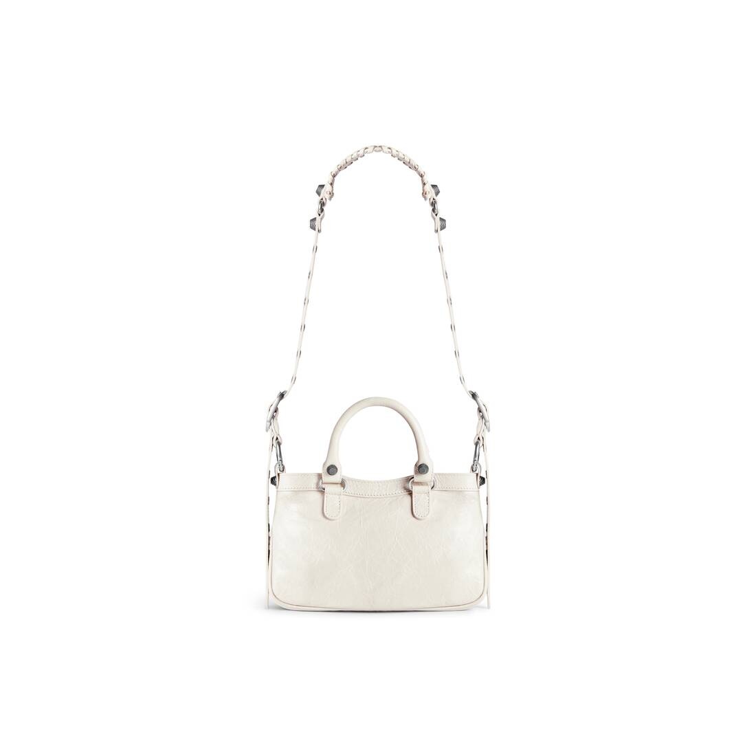 Women's Neo Cagole Small Tote Bag in Off White