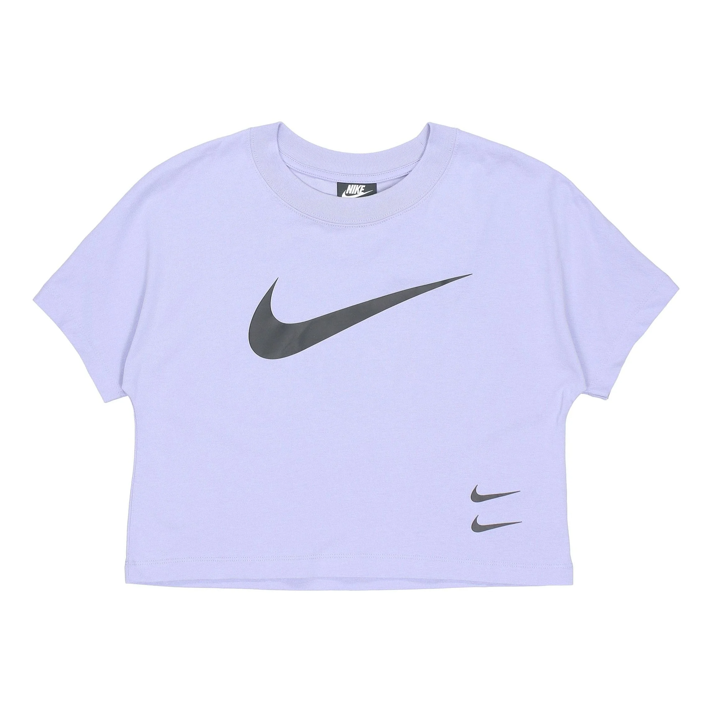 (WMNS) Nike SPORTSWEAR 스위치 로고 짧은 소매 'Purple' CJ3765-569 - 1