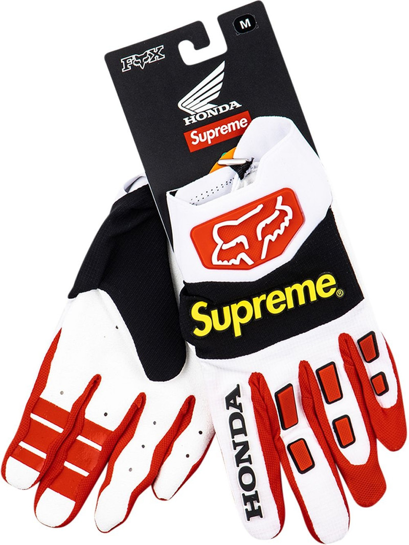 未使用品　18SS Supreme Fox Racing Gloves 赤　M Supreme x Fox Racing GLOVES - YouTube