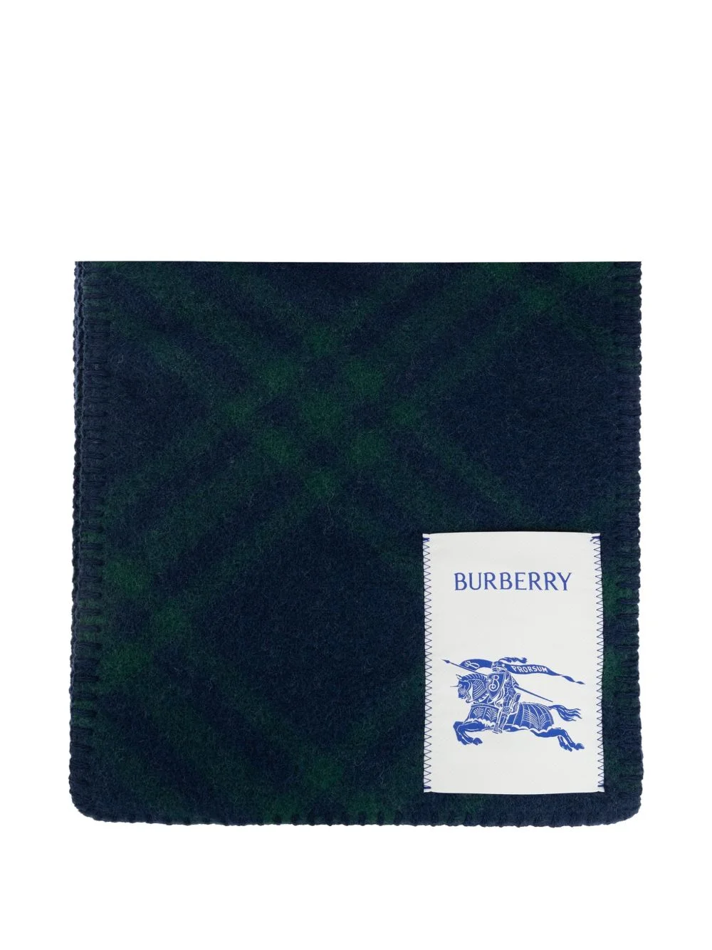 Tartan wool scarf - 1