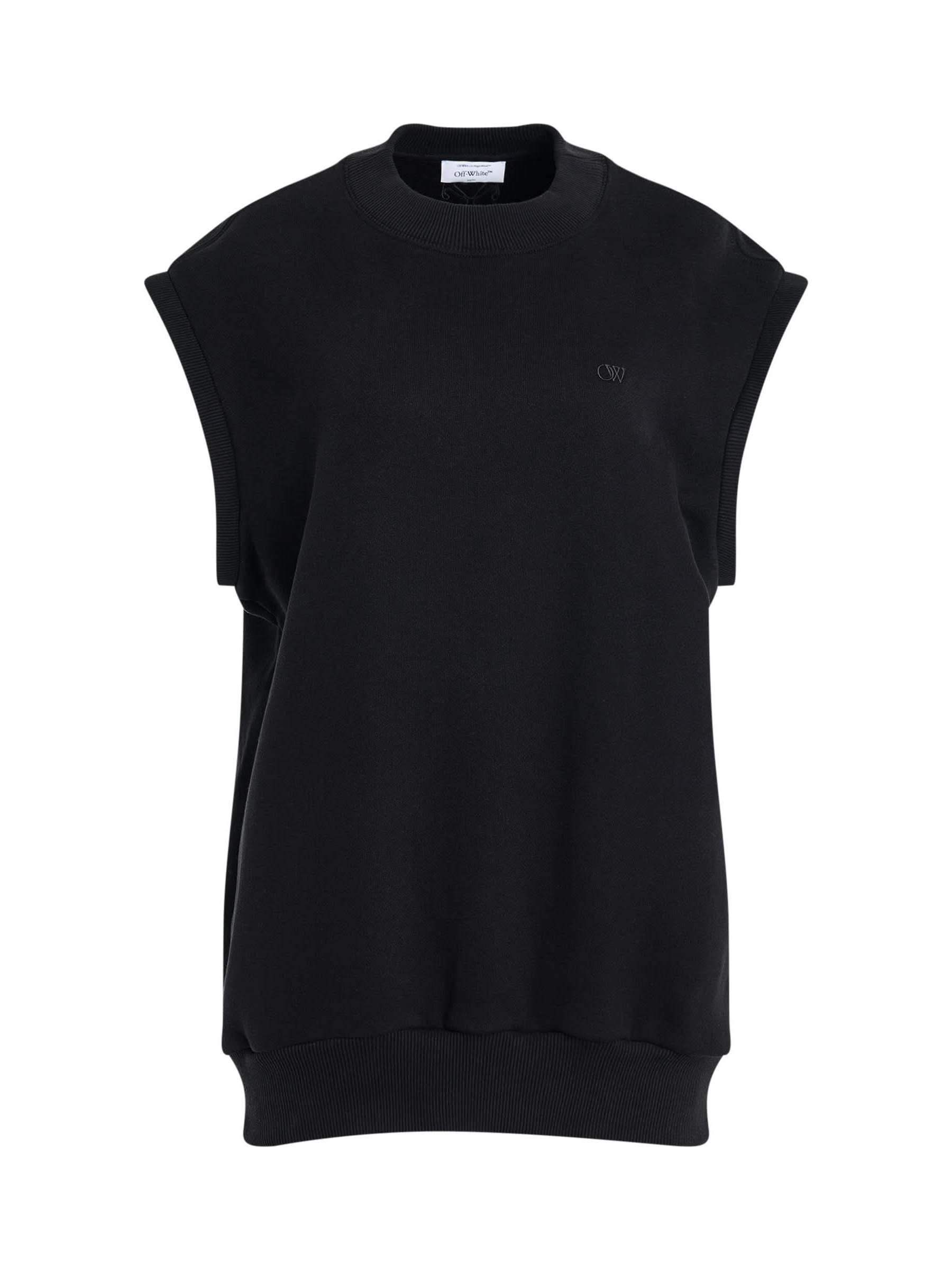 Small Arrow Bow Twist Sweatshirt in Black - 5