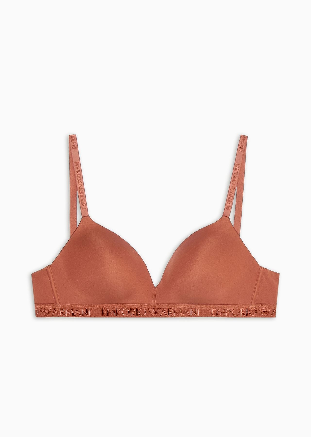 ASV iconic logo band recycled microfibre padded triangle bra - 1